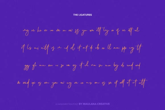 Cabello Font by Maulana Creative — Script Handwritten Font — thumbnail 8
