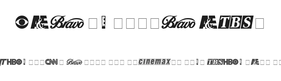 Cable Dingbats by Gene Cowan — Dingbats Font