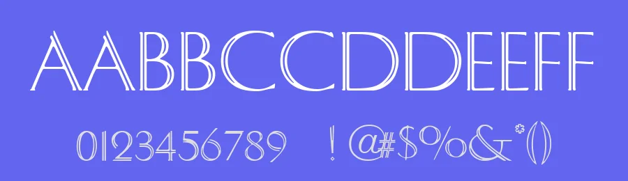 Caesar — Decorative Font — thumbnail 3