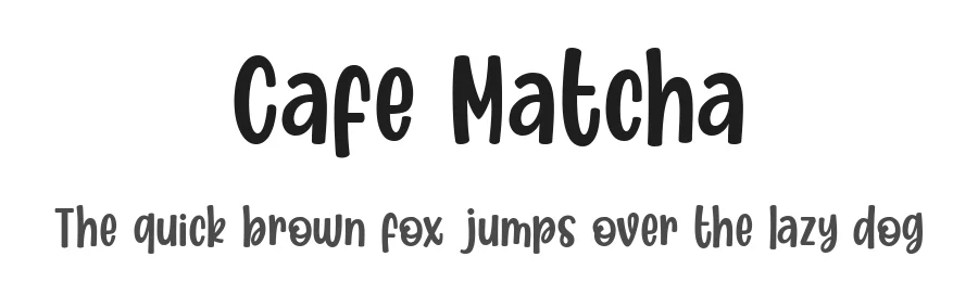 Cafe Matcha