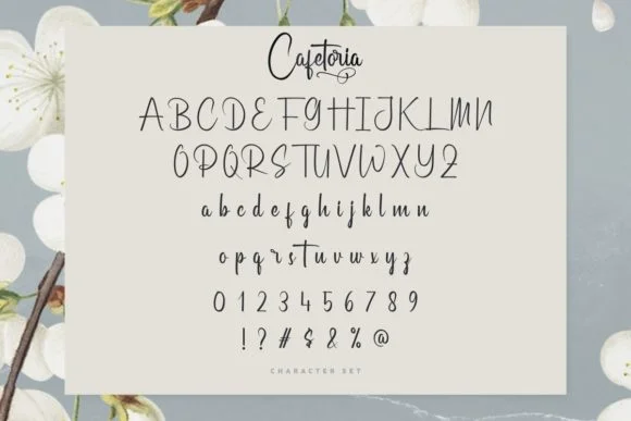 Cafetoria Font by RaisProject — Script Handwritten Font — thumbnail 4