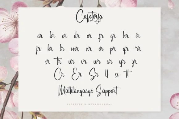Cafetoria Font by RaisProject — Script Handwritten Font — thumbnail 6