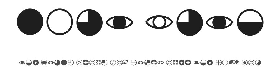 Cait sith by Wolf Dread — Dingbats Font