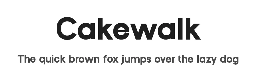 Cakewalk