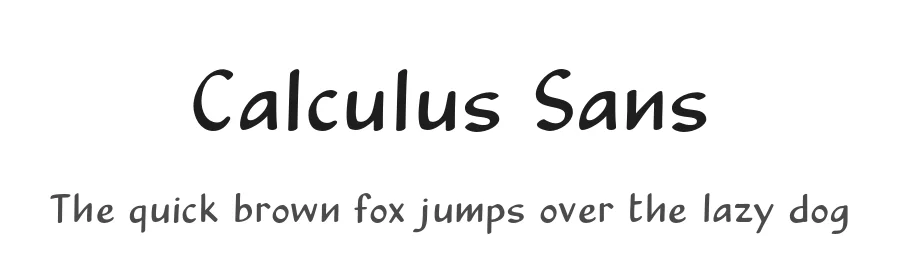 Calculus Sans