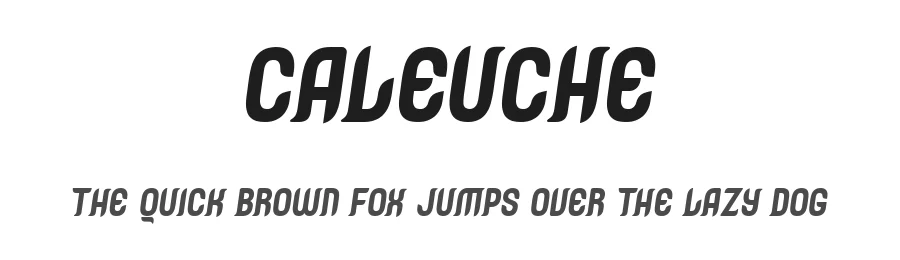 Caleuche by RodrigoTypo โ Decorative Font