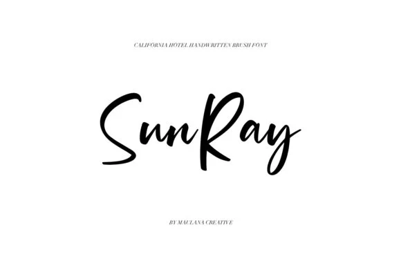 California Hotel Font by Maulana Creative — Script Handwritten Font — thumbnail 3