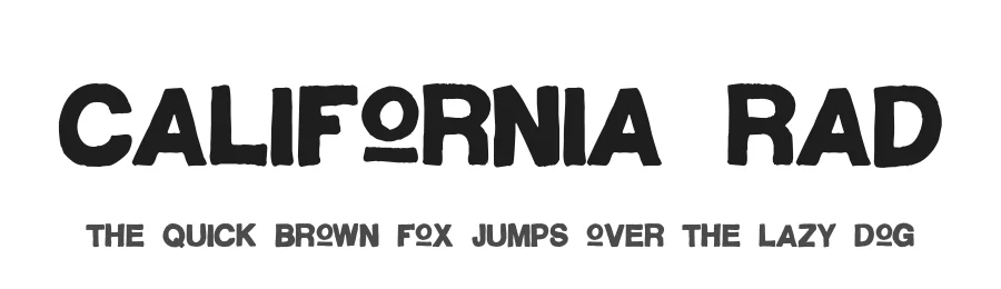 California Rad by Skyhaven Fonts — Decorative Font