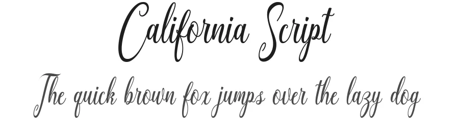 California Script