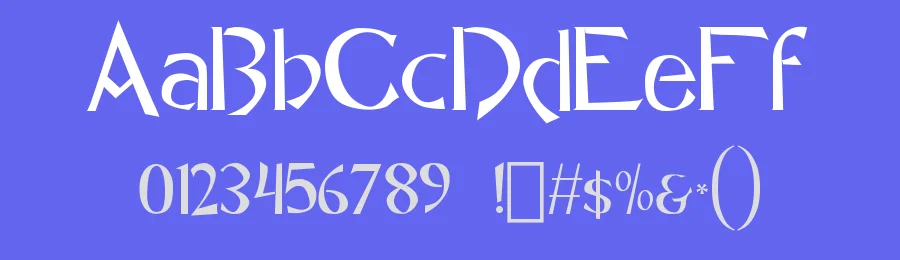 Caligo by Mateus Boga — Decorative Font — thumbnail 3