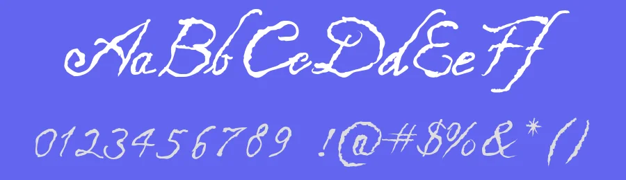 Caligraf 1435 by Galdino Otten Fonts — Script Handwritten Font — thumbnail 3