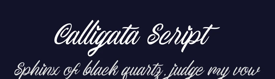 Calligata Script by Sesa Grafika — Script Handwritten Font — thumbnail 2
