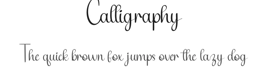 Calligraphy
