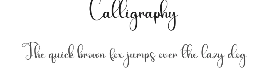Calligraphy