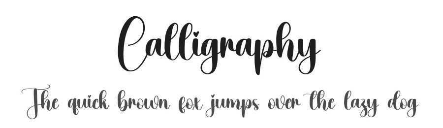 Calligraphy