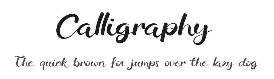Calligraphy
