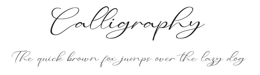 Calligraphy