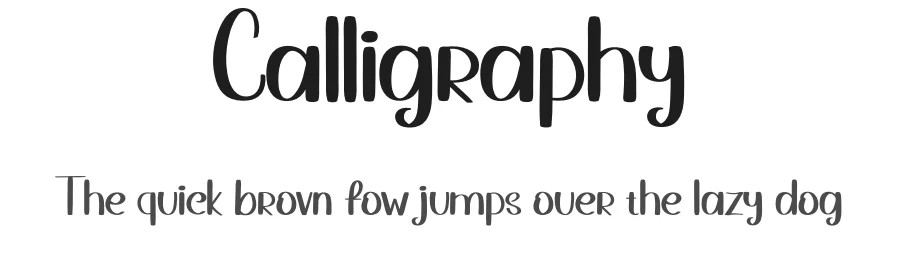 Calligraphy