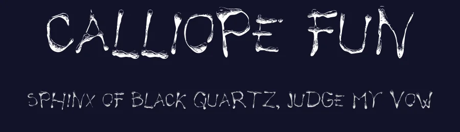 Calliope Fun by Peter Olexa — Decorative Font — thumbnail 2