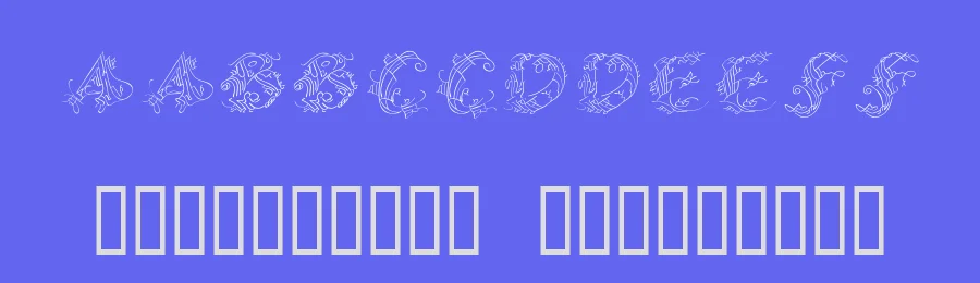 Callipsografia by Manfred Klein — Decorative Font — thumbnail 3
