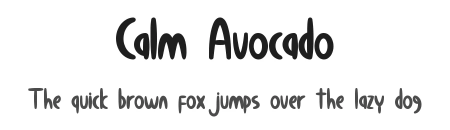Calm Avocado