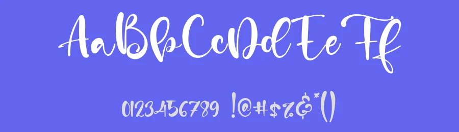 Calm Life by Kong Font — Script Handwritten Font — thumbnail 3