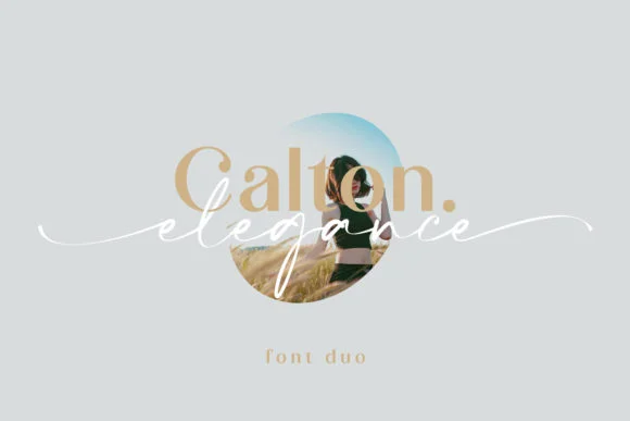 Calton Elegance Duo Font by lemonthe — Script Handwritten Font