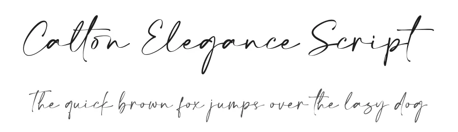 Calton Elegance Script