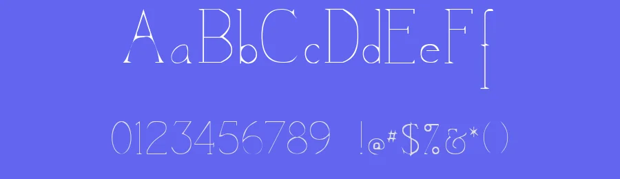 Camelot DeNada by DeNada Industries — Decorative Font — thumbnail 3
