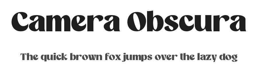 Camera Obscura