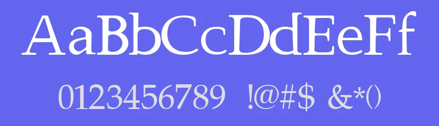 Campanero by Oliver González — Serif Font — thumbnail 3