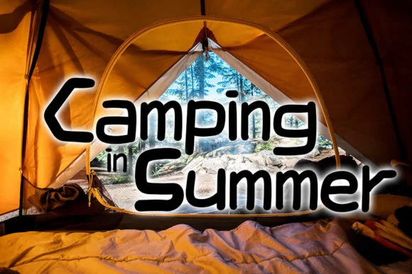 Camping in Summer Font by muhawk47 — Script Handwritten Font