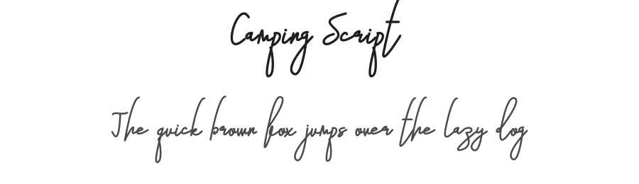 Camping Script
