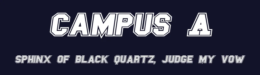 Campus A by Leonard Posavec - LeoSupply.co — Decorative Font — thumbnail 2