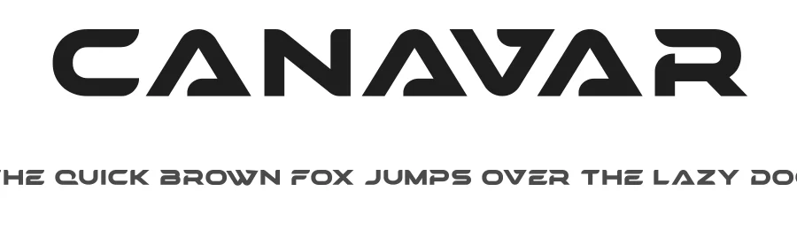 Canavar by Uroboros Design — Display Font