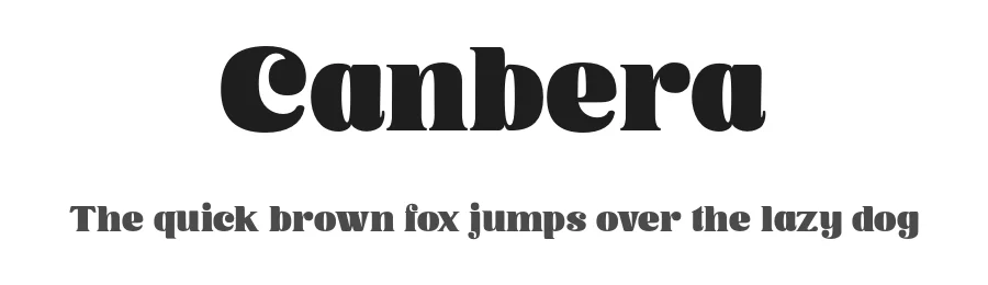 Canbera by Viswell Studio โ Decorative Font