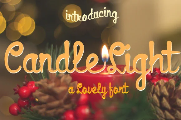 Candle Light Font by Ailil Design Studio — Script Handwritten Font