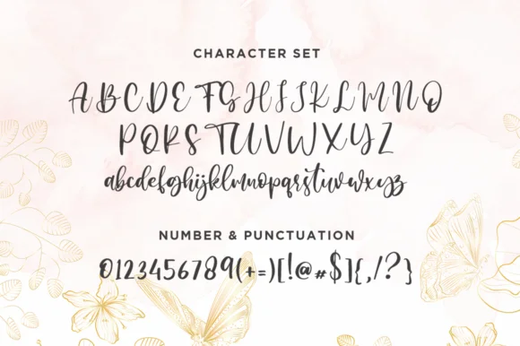 Candy Butterfly Font by Gatra Std — Script Handwritten Font — thumbnail 7