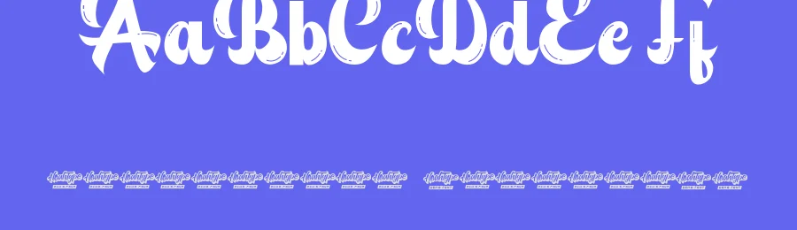 Candy Ballon by Noah Type — Decorative Font — thumbnail 3