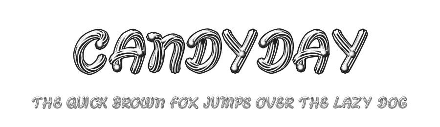 Candyday by Billy Argel Fonts ® — Decorative Font