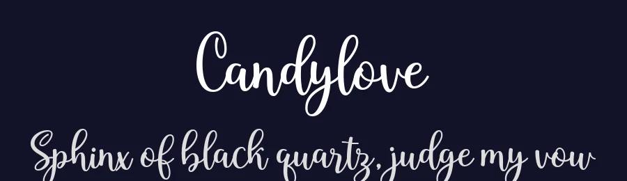 Candylove by Attract Studio — Script Handwritten Font — thumbnail 2