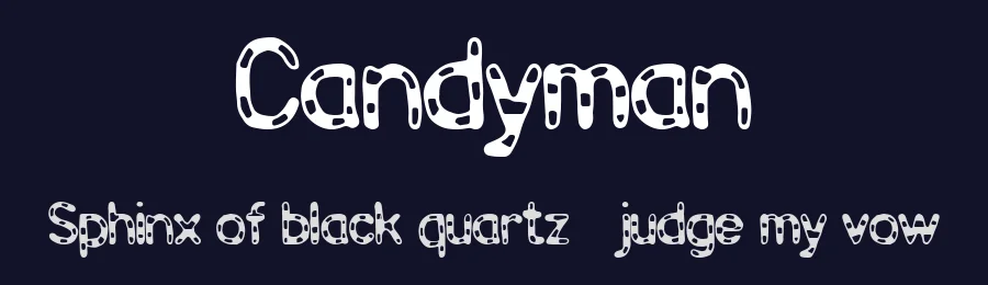 Candyman by Ditya Ananto — Decorative Font — thumbnail 2