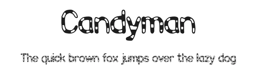Candyman by Ditya Ananto — Decorative Font