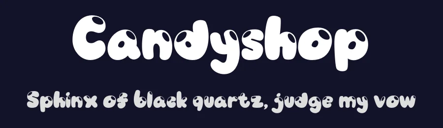 Candyshop by Vable Studio — Decorative Font — thumbnail 2