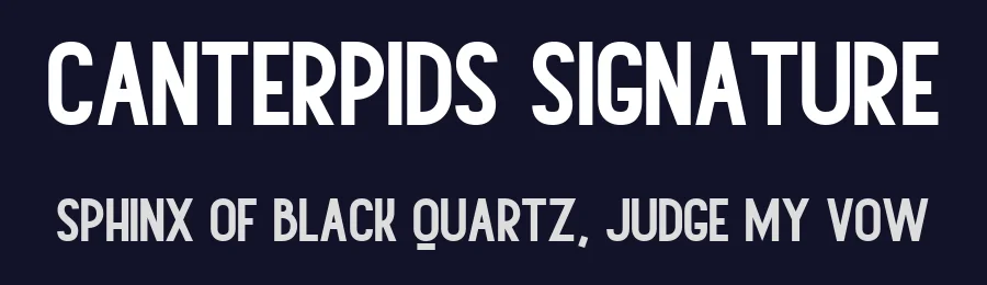 Canterpids Signature by Vz Type — Script Handwritten Font — thumbnail 2