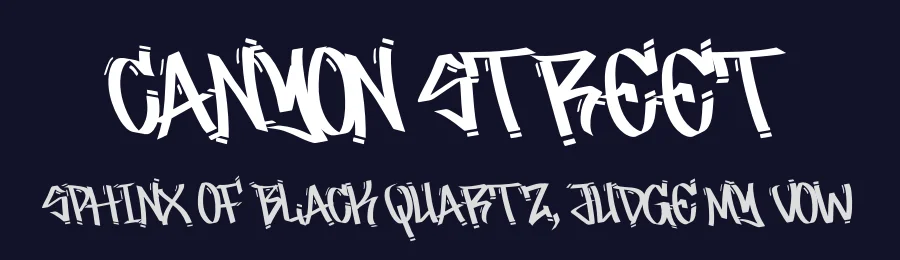 Canyon Street by Studio Hello Good — Script Handwritten Font — thumbnail 2