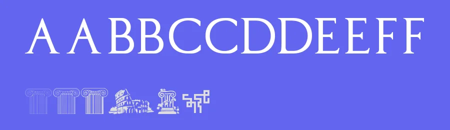 Capitalis TypOasis by Manfred Klein — Decorative Font — thumbnail 3