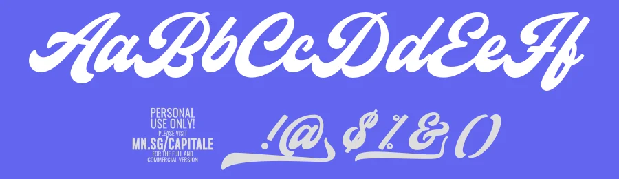 Capitaly Script by Måns Grebäck — Script Handwritten Font — thumbnail 3