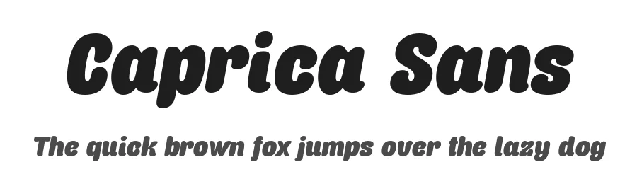 Caprica Sans