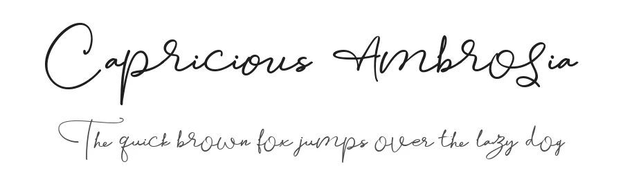 Capricious Ambrosia